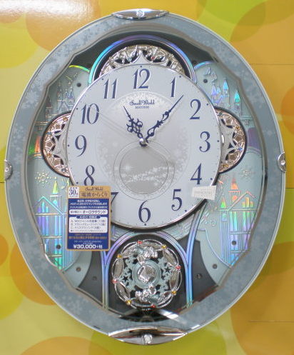 掛け時計：電波からくり掛け時計/メロディとパフォーマンス 高級タイプ
